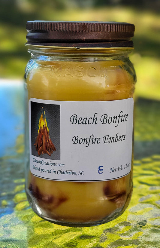 Beach Bonfire 12 oz Candle