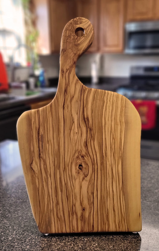 Olive Wood Live Edge Charcuterie Board (Small)
