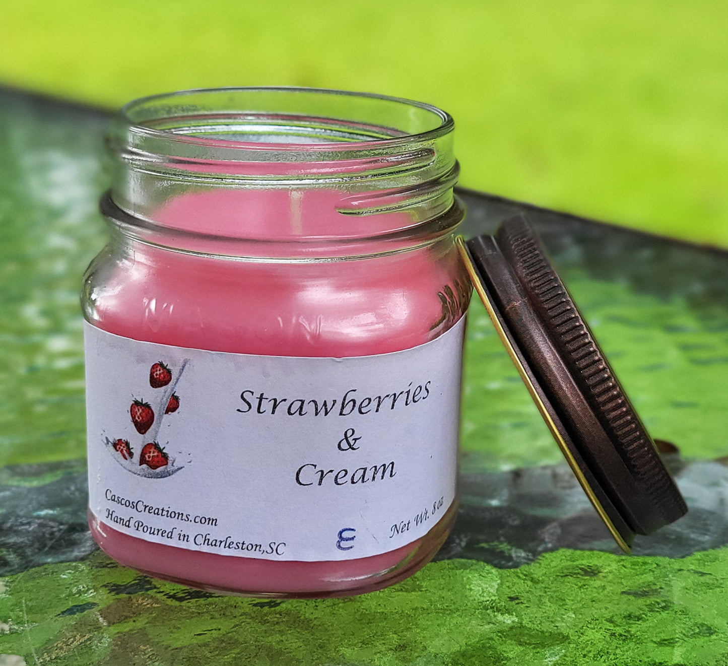Strawberries and Cream Candles