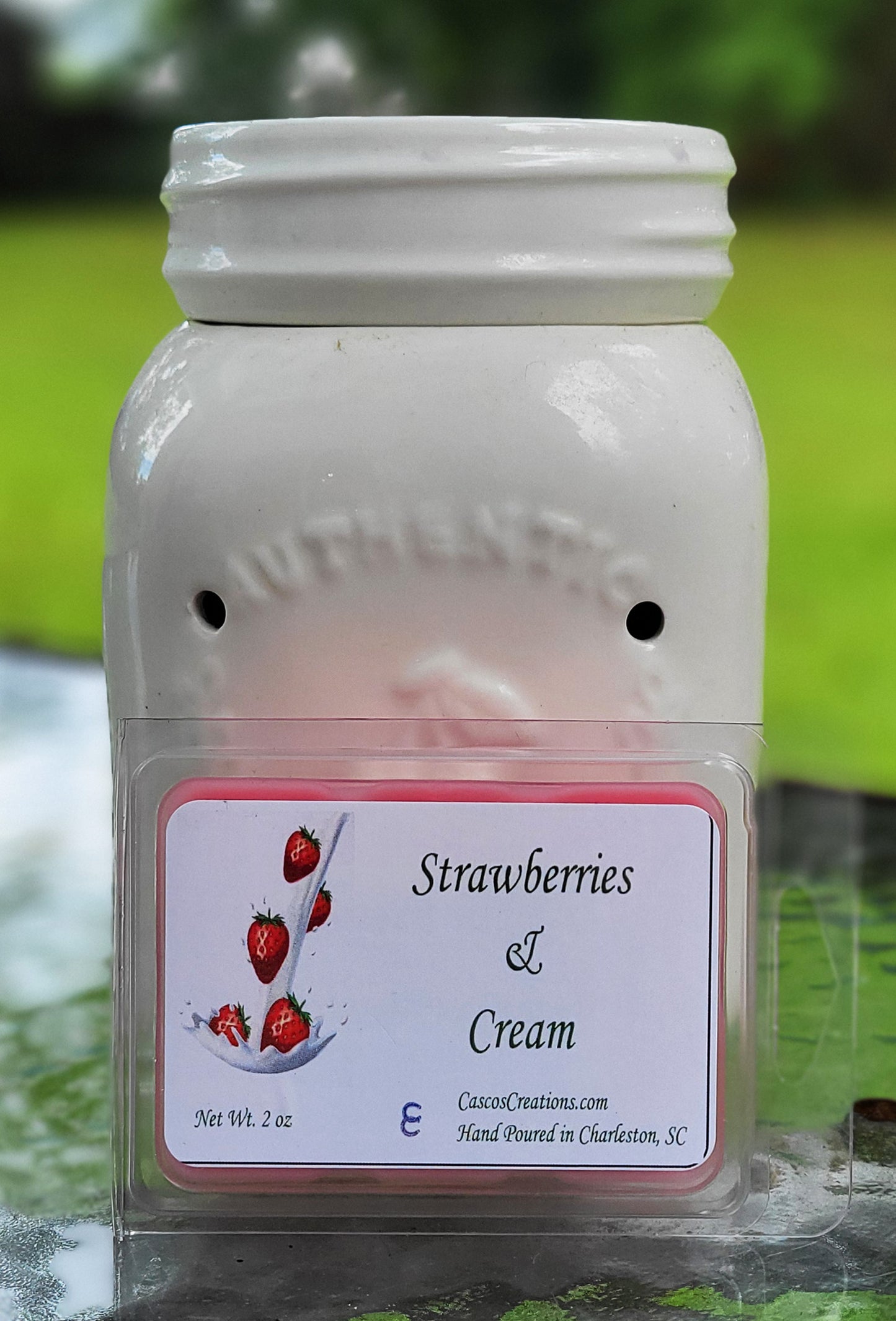 Strawberries and Cream Wax Melt