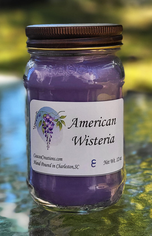 American Wisteria 12 oz Candle