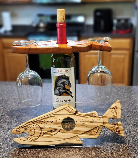 Fish Wine Caddy