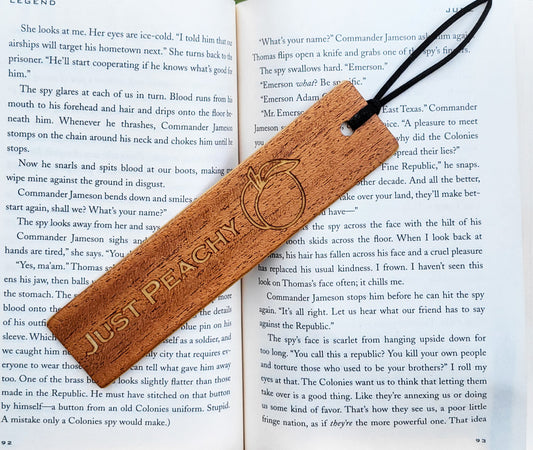 Just Peachy Bookmark