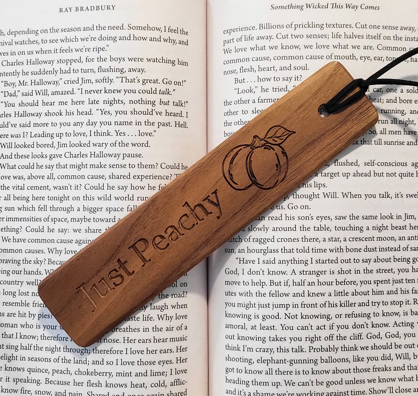 Just Peachy Bookmark