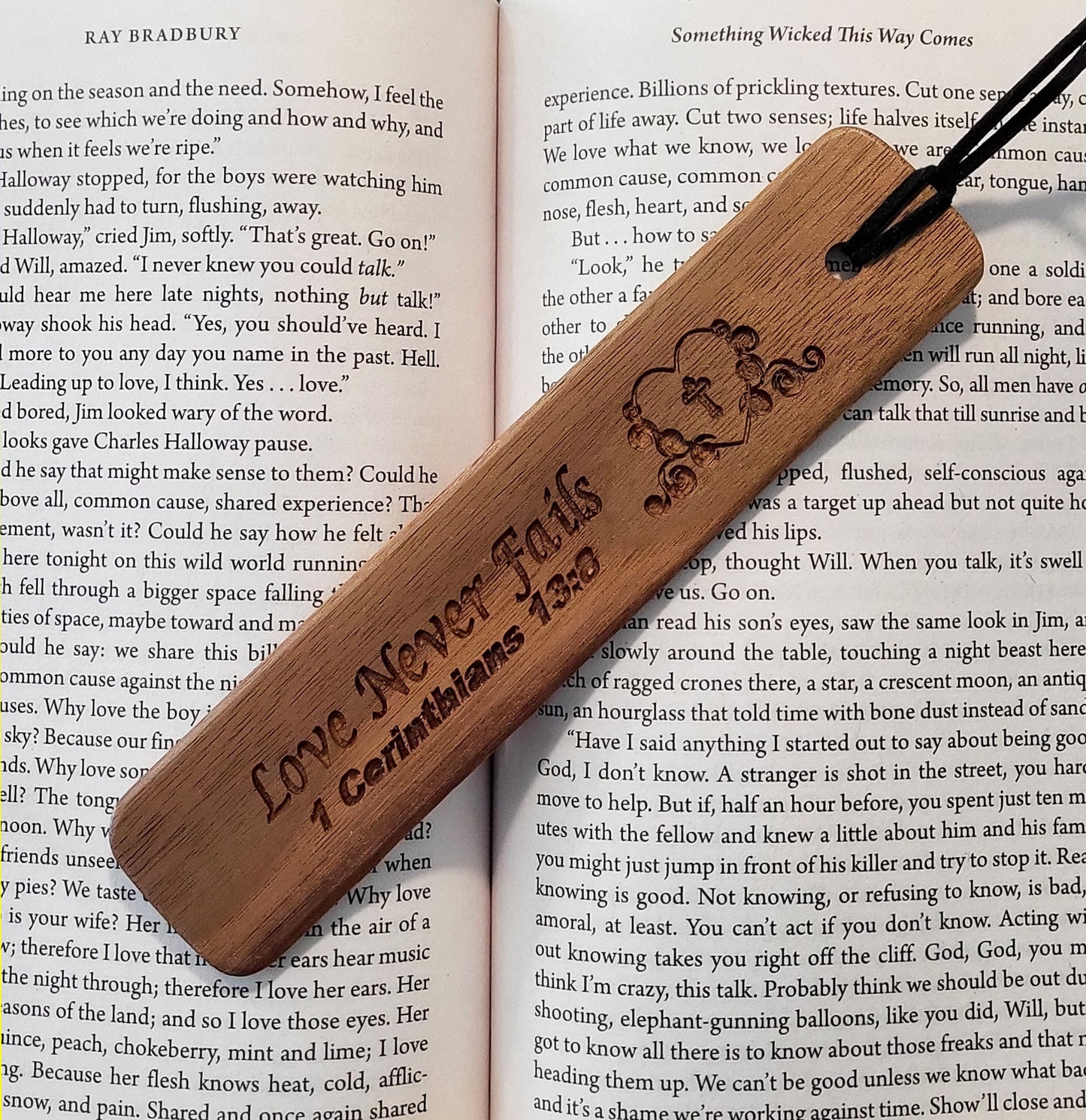 Love Never Fails Bookmark