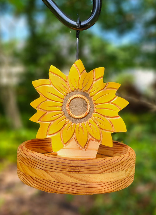 Sunflower Birdfeeder